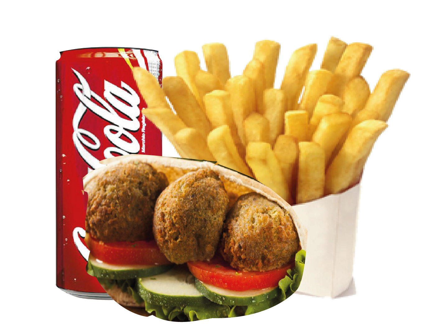 Menù falafel